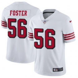 Nike 49ers #56 Reuben Foster White Rush Youth Stitched NFL Vapor Untouchable Limited Jersey