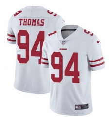 Nike 49ers #94 Solomon Thomas White Youth Stitched NFL Vapor Untouchable Limited Jersey