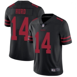 Youth 49ers 14 Jalen Hurd Black Alternate Stitched Football Vapor Untouchable Limited Jersey
