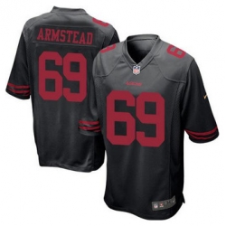 Youth NEW San Francisco 49ers #69 Arik Armstead Black Alternate Stitched NFL Elite Jersey