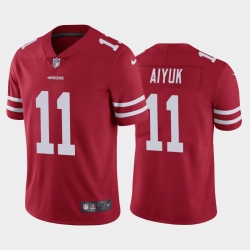 Youth Nike 49ers 11 Brandon Aiyuk Red Youth 2020 NFL Draft First Round Pick Vapor Untouchable Limited Jersey