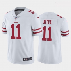 Youth Nike 49ers 11 Brandon Aiyuk White Youth 2020 NFL Draft First Round Pick Vapor Untouchable Limited Jersey