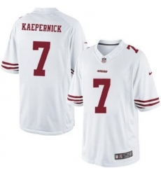 Youth Nike San Francisco 49ers 7 Colin Kaepernick Limited White NFL Jersey