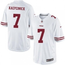 Youth Nike San Francisco 49ers 7 Colin Kaepernick Limited White NFL Jersey