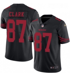 Youth Nike San Francisco 49ers 87 Dwight Clark Limited Black Rush Vapor Untouchable NFL Jersey