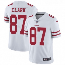 Youth Nike San Francisco 49ers 87 Dwight Clark White Vapor Untouchable Limited Player NFL Jersey