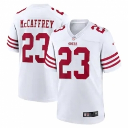 Youth San Francisco 49ers Christian McCaffrey Nike White Vapor Untouchable Stitched Jersey