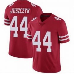Youth San Francisco 49ers Kyle Juszczyk 44 Red Stitched NFL Vapor Untouchable Limited Jersey