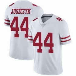 Youth San Francisco 49ers Kyle Juszczyk 44 White Stitched NFL Vapor Untouchable Limited Jersey