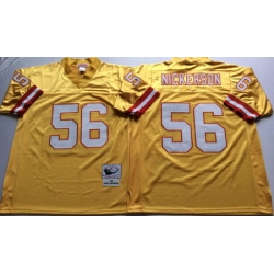 Buccaneers 56 Hardy Nickerson Yellow Throwback Jersey