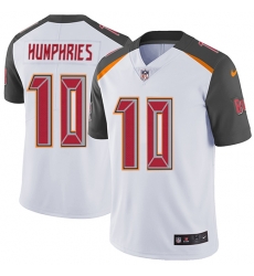 Men Nike Buccaneers #10 Adam Humphries White Stitched NFL Vapor Untouchable Limited Jersey