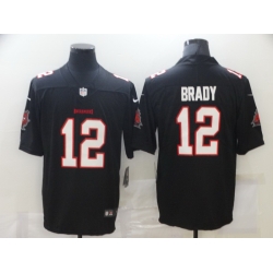 Men Nike Tom Brady Buccaneers Black Vapor Limited Jersey