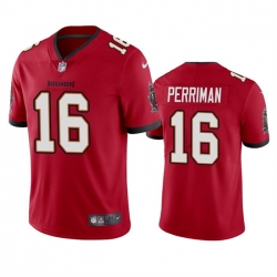 Men Tampa Bay Buccaneers 16 Breshad Perriman Red Vapor Untouchable Limited Stitched Jersey