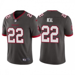 Men Tampa Bay Buccaneers 22 Keanu Neal Grey Vapor Untouchable Limited Stitched jersey