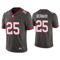 Men Tampa Bay Buccaneers 25 Giovani Bernard Gray Vapor Untouchable Limited Stitched Jersey
