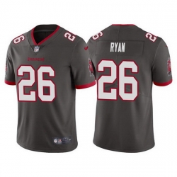 Men Tampa Bay Buccaneers 26 Logan Ryan Grey Vapor Untouchable Limited Stitched jersey