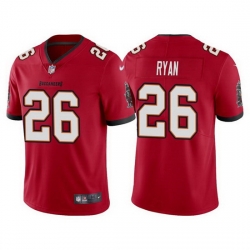 Men Tampa Bay Buccaneers 26 Logan Ryan Red Vapor Untouchable Limited Stitched jersey