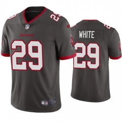 Men Tampa Bay Buccaneers 29 Rachaad White Grey Vapor Untouchable Limited Stitched Jersey