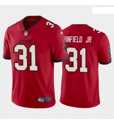Men Tampa Bay Buccaneers 31 Antoine Winfield Jr  2020 NFL Draft Vapor Limited Red Jersey
