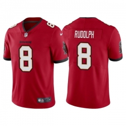 Men Tampa Bay Buccaneers 8 Kyle Rudolph Red Vapor Untouchable Limited Stitched Jersey