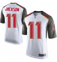 Mens Nike Tampa Bay Buccaneers 11 DeSean Jackson Game White NFL Jersey