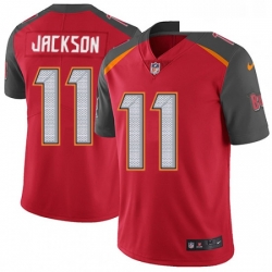 Mens Nike Tampa Bay Buccaneers 11 DeSean Jackson Red Team Color Vapor Untouchable Limited Player NFL Jersey