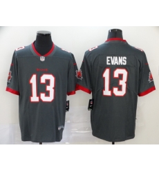 Nike Buccaneers 13 Mike Evans Gray New 2020 Vapor Untouchable Limited Jersey