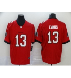 Nike Buccaneers 13 Mike Evans Red New 2020 Vapor Untouchable Limited Jersey