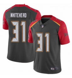 Nike Buccaneers 31 Jordan Whitehead Gray Men Stitched NFL Limited Inverted Legend Jersey