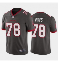 Nike Buccaneers 78 Tristan Wirfs Gray 2020 NFL Draft First Round Pick Vapor Untouchable Limited Jersey