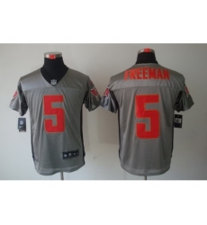 Nike Tampa Bay Buccaneers 5 Josh Freeman Grey Elite Shadow NFL Jersey