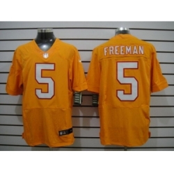 Nike Tampa Bay Buccaneers 5 Josh Freeman Orange Elite NFL Jersey
