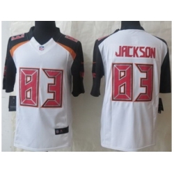 Nike Tampa Bay Buccaneers 83 Vincent Jackson White Limited New Style NFL Jersey