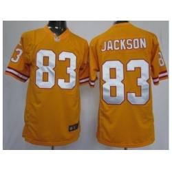 Nike Tampa Bay Buccaneers 83 Vincent Jackson Yellow Game NFL Jersey