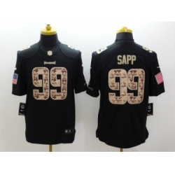 Nike Tampa Bay Buccaneers 99 Warren Sapp black Salute to Service Limited NFL Jersey