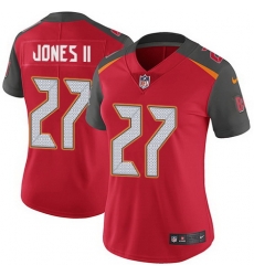 Nike Buccaneers #27 Ronald Jones II Red Team Color Womens Stitched NFL Vapor Untouchable Limited Jersey