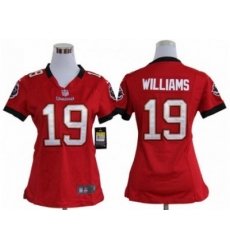 Nike Women NFL Tampa Bay Buccaneers #19 Mike Williams Red Jerseys