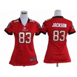 Nike Women NFL Tampa Bay Buccaneers #83 Vincent Jackson Red Jerseys