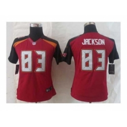 Nike Women Tampa Bay Buccaneers #83 Jackson Red jerseys[2014 new]