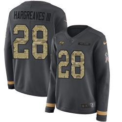 Women Nike Buccaneers #28 Vernon Hargreaves III Anthracite Salute to