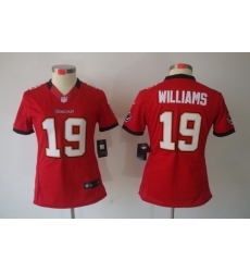 Women Nike Tampa Bay Buccaneers 19 Mike Williams Red[Women Limited Jerseys]