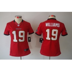 Women Nike Tampa Bay Buccaneers 19 Mike Williams Red[Women Limited Jerseys]