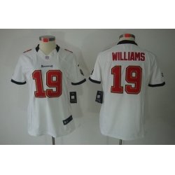 Women Nike Tampa Bay Buccaneers 19 Mike Williams White[Women Limited Jerseys]