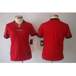 Women Nike Tampa Bay Buccaneers Blank Red Color[Women Limited Jerseys]