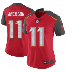 Womens Nike Tampa Bay Buccaneers 11 DeSean Jackson Red Team Color Vapor Untouchable Limited Player NFL Jersey