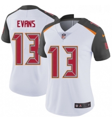 Womens Nike Tampa Bay Buccaneers 13 Mike Evans White Vapor Untouchable Limited Player NFL Jersey