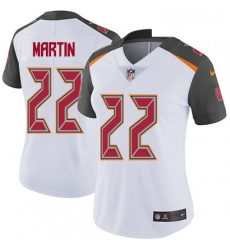 Womens Nike Tampa Bay Buccaneers 22 Doug Martin White Vapor Untouchable Limited Player NFL Jersey