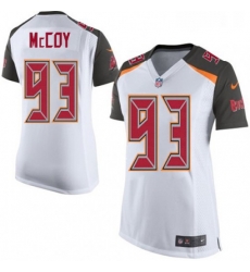 Womens Nike Tampa Bay Buccaneers 93 Gerald McCoy Game White NFL Jersey