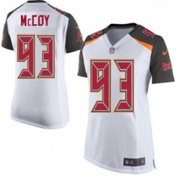 Womens Nike Tampa Bay Buccaneers 93 Gerald McCoy Game White NFL Jersey