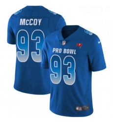 Womens Nike Tampa Bay Buccaneers 93 Gerald McCoy Limited Royal Blue 2018 Pro Bowl NFL Jersey